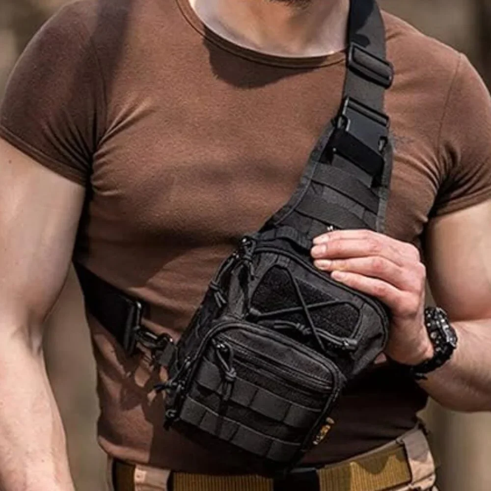 Military sport sling shoulder bag